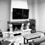 sala común chimenea